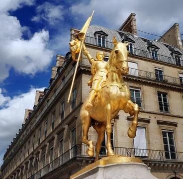 Jeanne d'arc. 스톡 사진