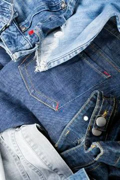 Jeans background Stock Photos