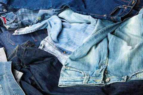 Jeans background Stock Photos