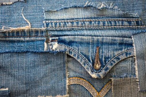 Jeans background Stock Photos