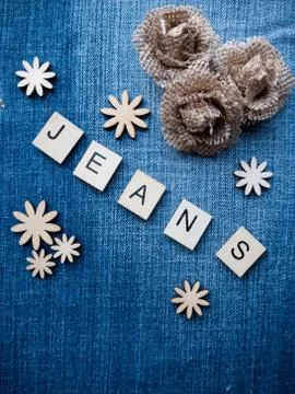 Jeans Background Stock Photos