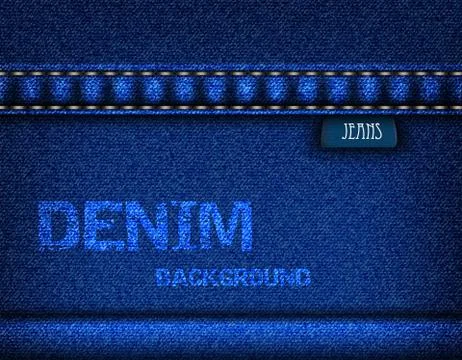 Jeans background. vector Stock Illustration