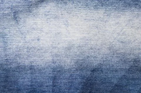 Jeans blue textile background Stock Photos