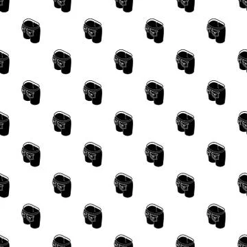 Jeans button pattern vector seamless Stock Illustration