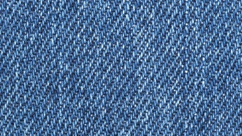 Jeans fabric plain surface background. Denim textile texture tracking Stock Footage 121283260