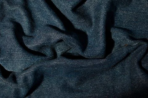 Jeans fabric texture background. Stock Photos