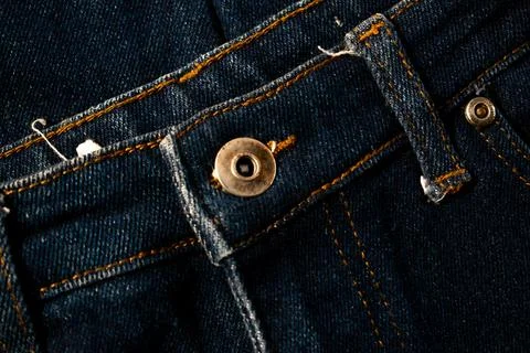 Jeans fabric texture background. Stock Photos
