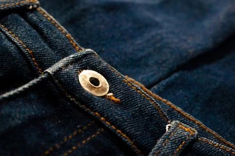 Jeans fabric texture background. Stock Photos