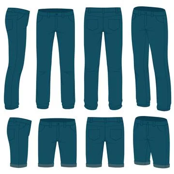 Jeans Stock Illustration