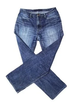 Jeans isolated Stock Photos