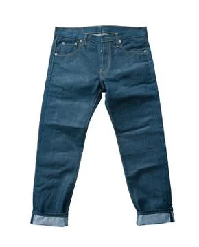 Jeans isolated Stock Photos