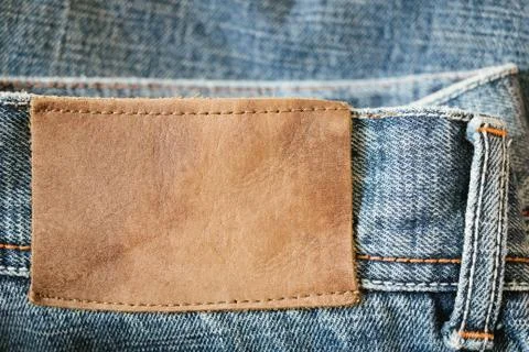 Jeans label Stock Photos