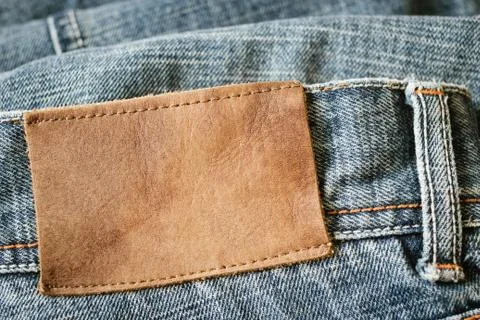 Jeans label Stock Photos