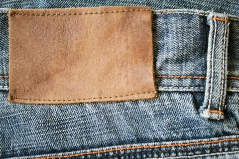Jeans label Stock Photos