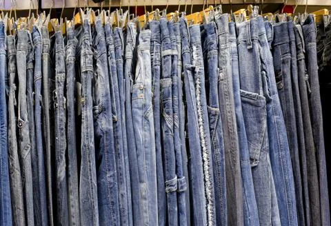 Jeans line 스톡 사진