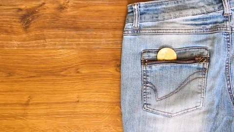 Jeans pants clothes Stock Footage 87793060