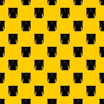 Jeans pocket with button pattern Stock Illustration