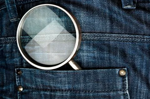 Jeans pocket Stock-Fotos