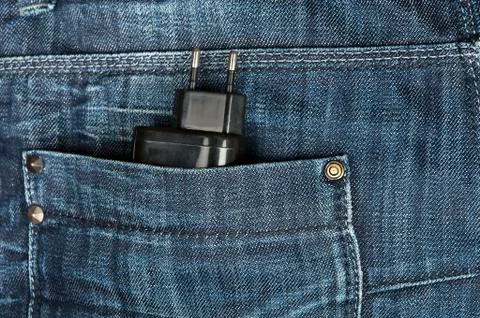 Jeans pocket Stock Photos
