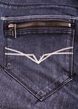 Jeans pocket Stock Photos