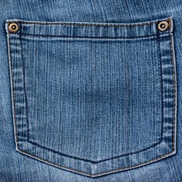 Jeans pocket Stock Photos