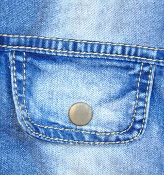 Jeans pocket Fotos Stock
