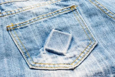 Jeans pocket Stock Photos