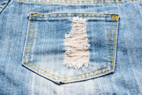 Jeans pocket Stock Photos