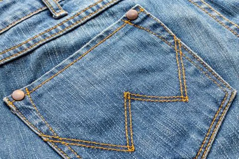 Jeans pocket Stock Photos
