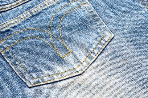 Jeans pocket Stock Photos