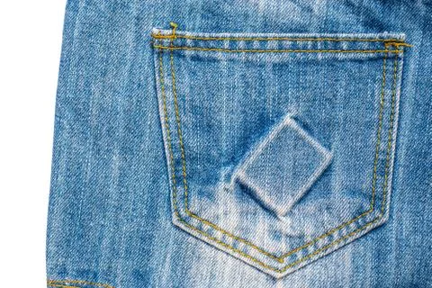 Jeans pocket Stock Photos