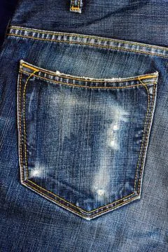 Jeans pocket Stock Photos