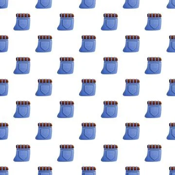 Jeans pocket seamless pattern with denim texture 스톡 일러스트