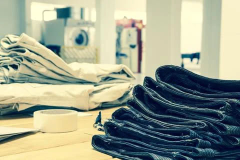 Jeans R&amp;D Laboratory Stock-Fotos