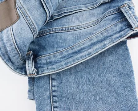 Jeans with seam Stock Photos