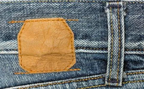 Jeans tag Stock Photos