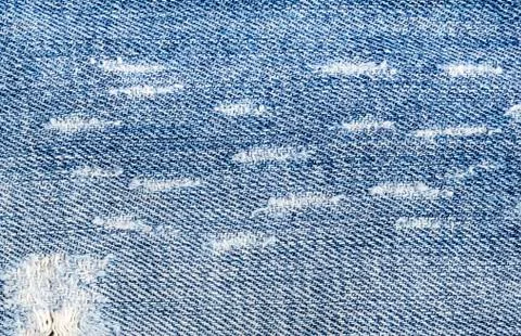 Jeans textile texture close view Stock Photos