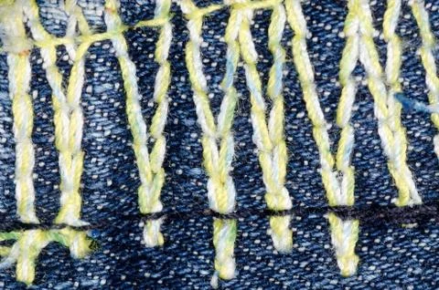 Jeans texture background Stock Photos