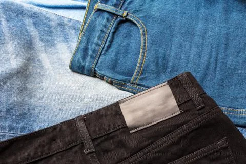 JEANS texture background Stock Photos
