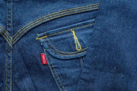 JEANS texture background Stock Photos