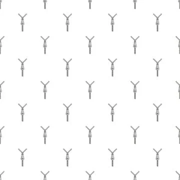 Jeans zip pattern seamless vector 库存插图