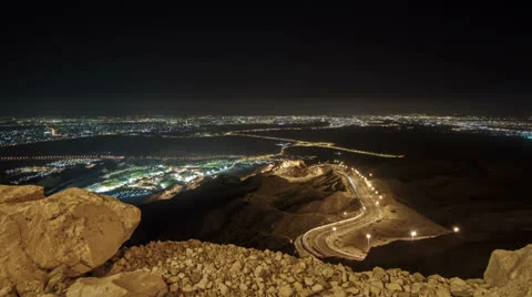 Jebel Hafeet Mountain 動画素材 25427064