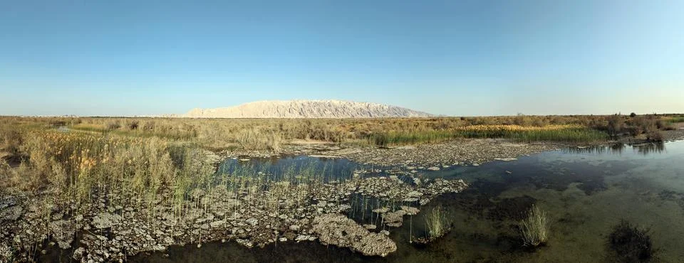 Jebel Hafeet Panorama Stock Photos