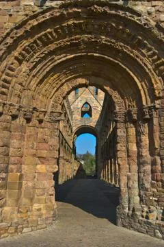 Jedburgh Abbey Stock Photos