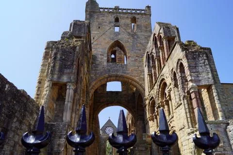 Jedburgh Abbey Stock Photos
