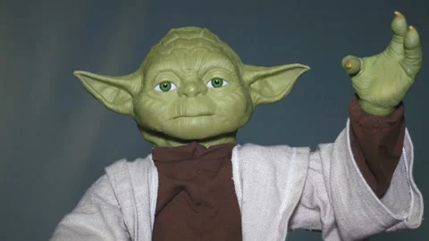 Jedi Master Yoda. Stock Footage 122396270