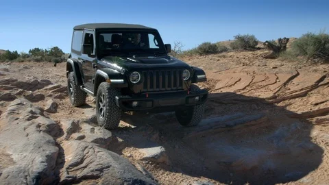 Jeep - ArticulatedDescent Stock-Footage 93527479