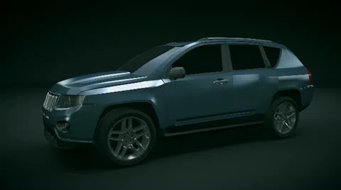 Jeep compass 2012 animation Vidéo 21240362