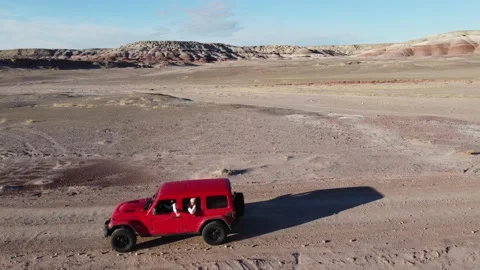 Jeep Drive Mars 스톡 동영상 201107499