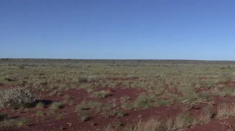 Jeep drive through outback 23 Stock Footage 57173916